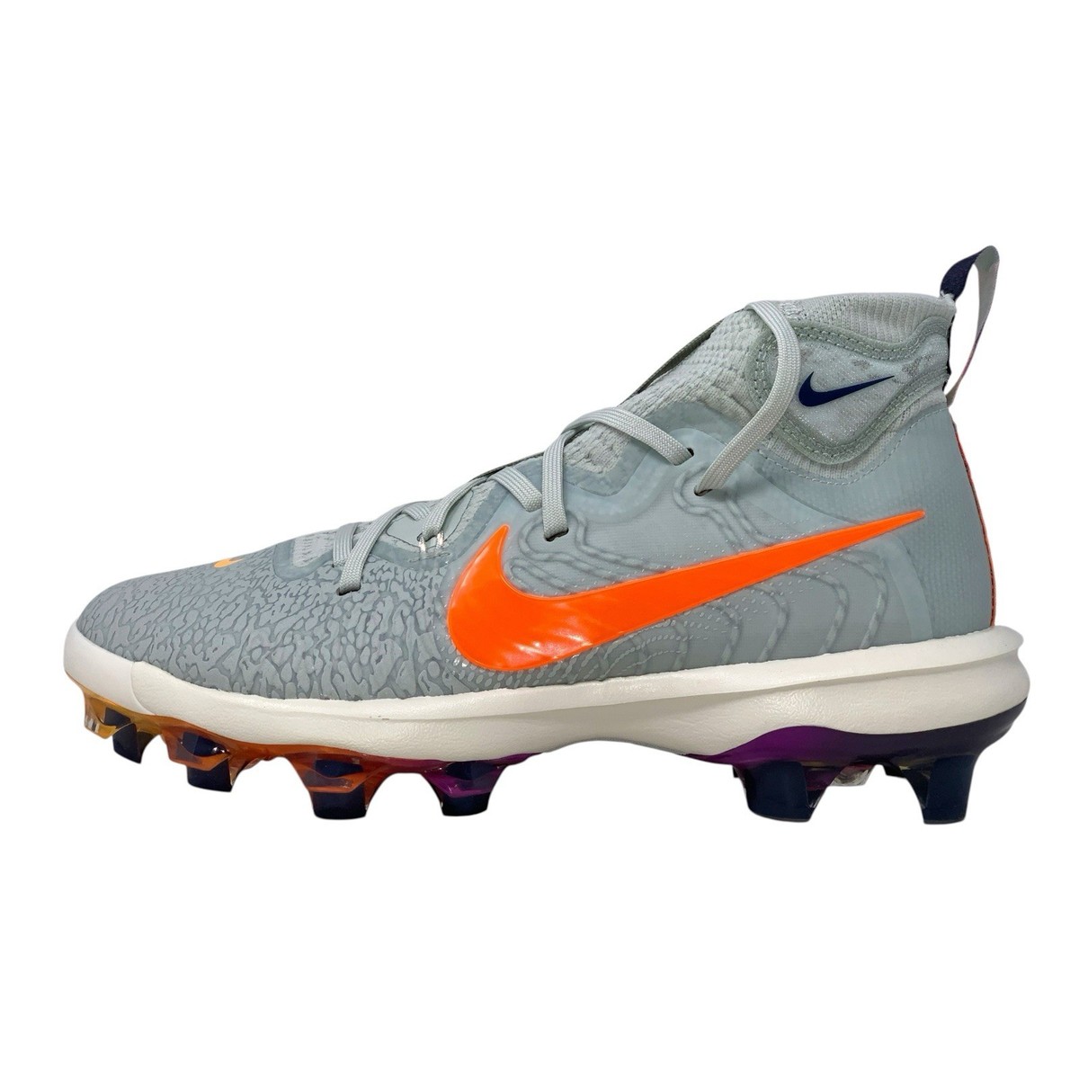 Nike Alpha Huarache NXT MCS Gray Baseball Cleats, Size 8  display picture 2
