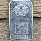 1 Ounce .999 Fine Silver Engelhard Canada Maple Leaf Silver Bar