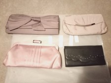 CLUTCH BAG  X 2 AND  X1 PURSE.