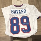 Mark Bavaro Signed New York Giants #89 White Football Jersey Autographed