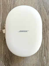 Bose White Hard Shell Zipper Headphone Carrying Case for Bose Headphones