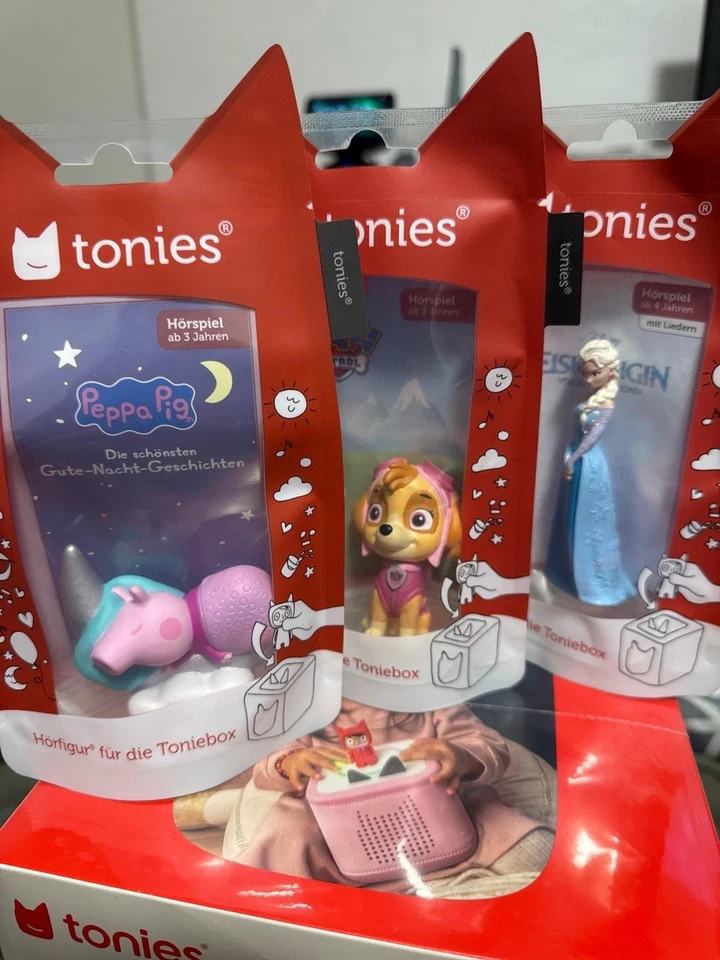 Ich verkaufe eine Toniebox 2 mit 3 Figuren mit 2 Jahren Garantie - Bild 2 von 4