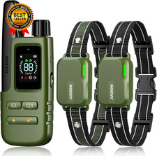 Dog Shock Collar 2 Dogs 10-120Lbs 4200FT Dog Training Collar with Remote IPX7