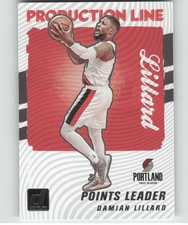 2021 Donruss Basketball Damian Lillard #6 Production Line