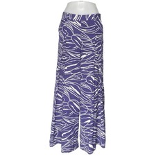 Åhléns, Hose, Größe: 38, Vida byxor med fall , Blau/Weiß #85n