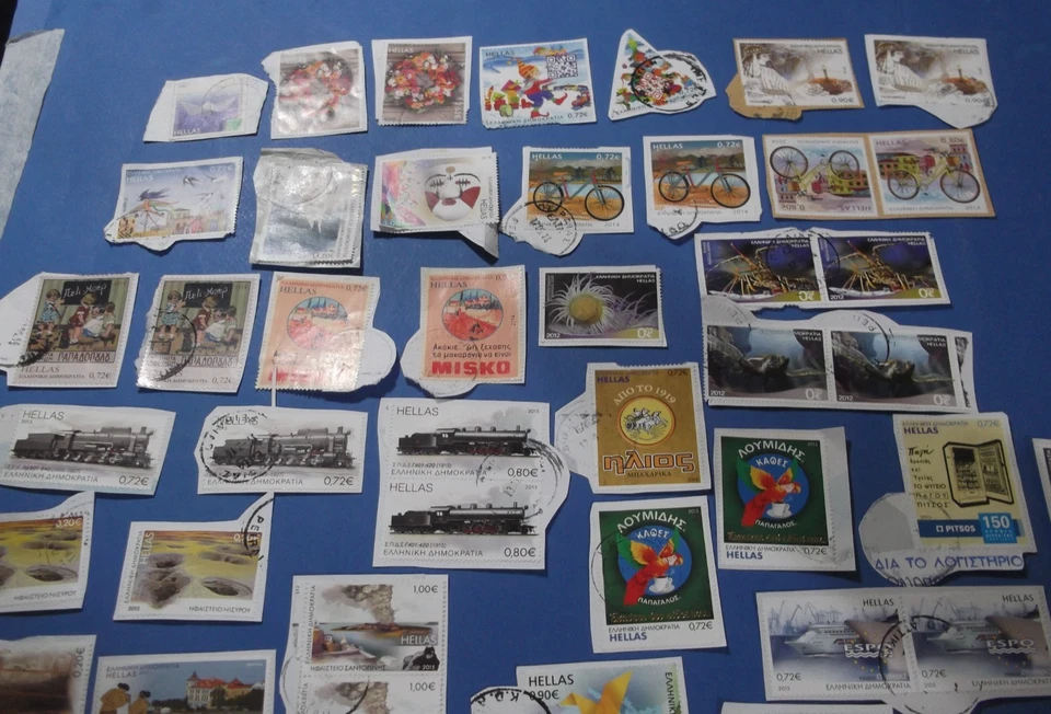 Greece lot 67 Greek stamps on paper from 2010 to 2015 (mainly from 2014... - Image 2 of 4