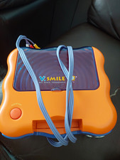 VTech V.Smile Kindercomputer Lernkonsole orange/blau mit AV-/Anschlusskabel