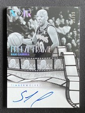 Sam Cassell 2024-25 Panini Noir Freeze Frame Signatures Auto 35/99 #FFS-SAM