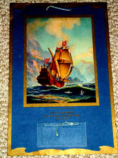 1929 ~ Ad Calendar ~ KELSO, WASH ~ PORT OF HEARTS DESIRE ~ R. ADKINSON FOX ~