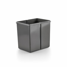 WESCO 8010097 Poubelle de rechange, anthracite, 16 litres