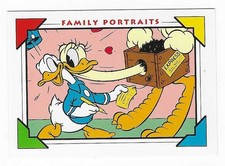1991 Impel Walt Disney Family Portraits Donald Duck Ostrich #153