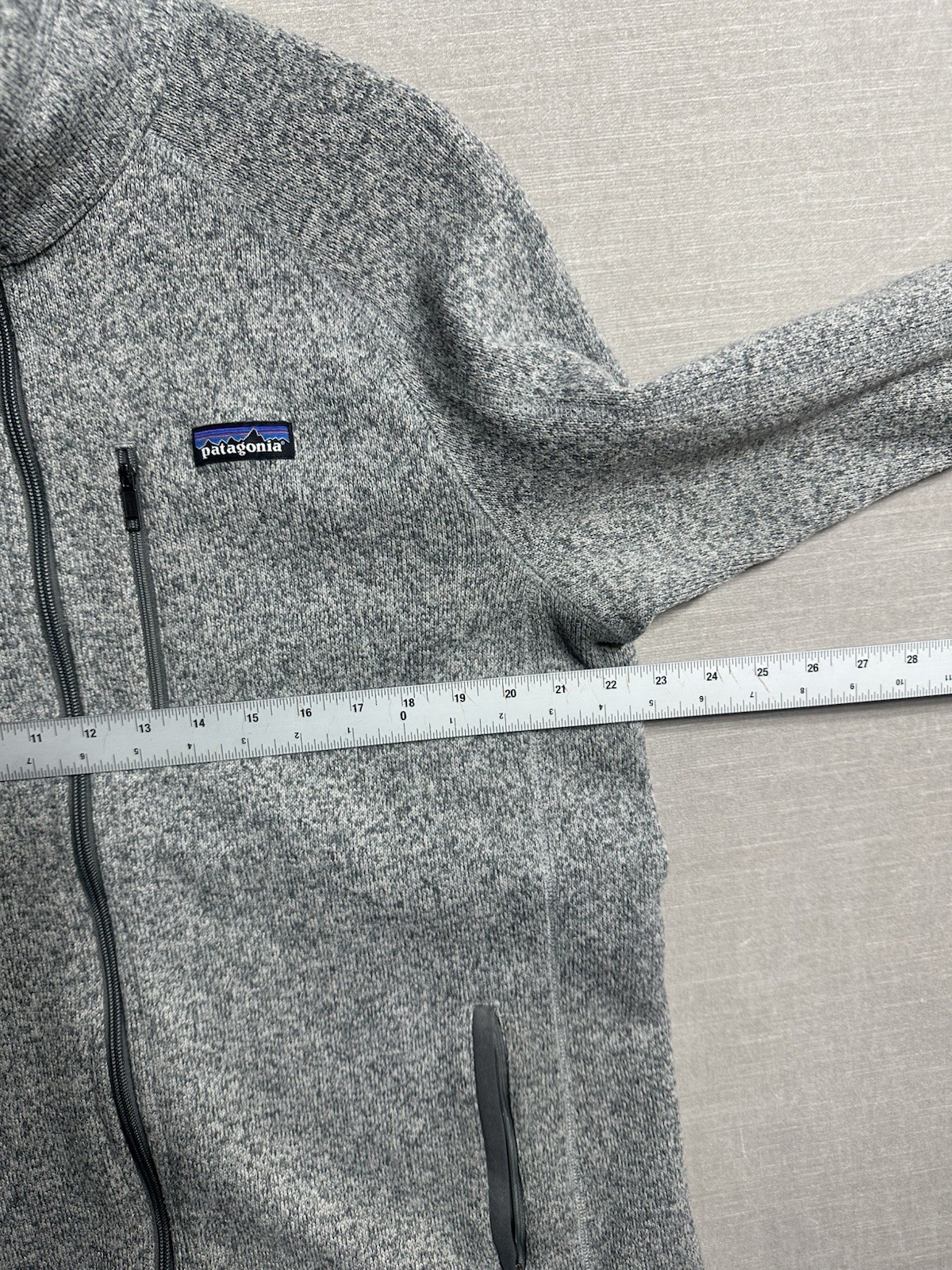 Patagonia Men's Better Sweater Jacket Full Zip Gray Size Large Long Sleeve 25527 thumbnail 6