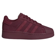 adidas Originals Womens Superstar XLG Trainers Maroon Platform Retro RRP £90