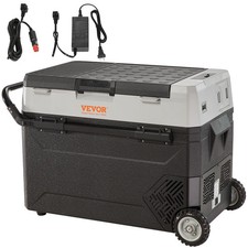 35L/45L/55L Foldable Handle Car Refrigerator with Wheel Compressor Freezer