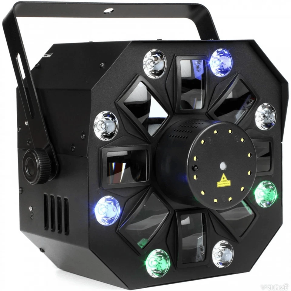 Chauvet DJ SWARM WASH FX ILS 4-in-1 Effect Derby Laser Strobe RGBUV Wash - Image 2 of 4