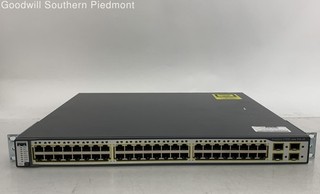 Cisco 3750G POE 48 PoE 48 48 Port Gigabit Switch WS C3750G 48PS S Parts