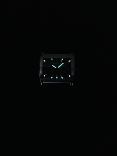 Kenneth Cole NY KC1289 Rectangular Multifunction Brown Dial & Black Strap Watch - Picture 21 of 24