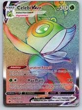Celebi VMAX 199/198 Rainbow Rare Chilling Reign Pokemon Holo Near Mint on eBay