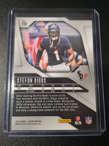 Stefon Diggs - Prizm Football 2024 - Houston Texans - Picture 2 of 2