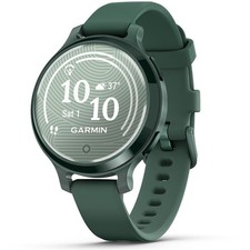 Garmin Lily 2 Active Smartwatch, Jasper Green with Jasper Green Silicone Band
