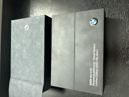 1:43 Dealer/Minichamps BMW M3 E46 GTR Dark Blue - Afbeelding 6 van 7