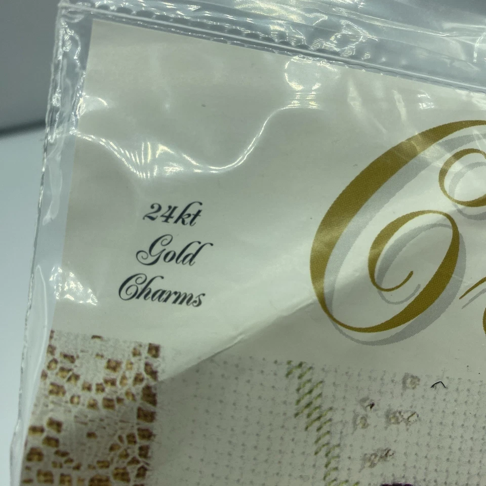 Kit de Berloques Design Connection Charmers Bellpull Ponto Cruz #91-013 Peixe 24kt - Imagem 4 de 4