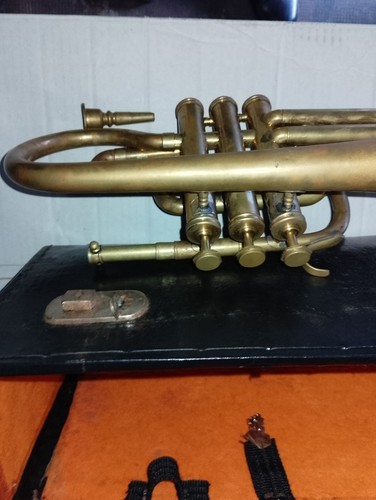 VINTAGE TROMPETE MESSING - Bild 2 von 4