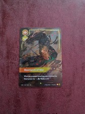 Riftbound- Vendetta  ON Signature Matriarch of War Ambessa VEN 196*/166 EN — live eBay listing