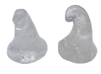 (set of 2) 1 3/4'' Witch's Hat Crystal