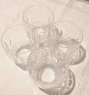 Vintage Waterford Colleen short lowball old fashion Glasses Set of 4 retired
