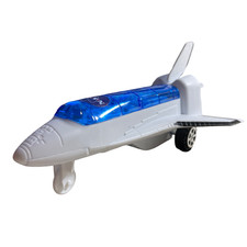 7" NASA Spaceplay Space Shuttle Collectible Toy with Wheels in Retail Pkg 16z