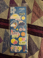 Creative Memories BRIGHT DELIGHT FOAM Stickers -2 sides- fr. Secret Box 2 -2024