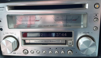 Masayosi Joko 　Panasonic　CQ-VX5500D Panasonic CQ-VX5500D CD MD player Tested Very rare item From