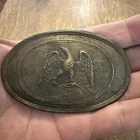 Civil War Confederate Mississippi Belt Buckle