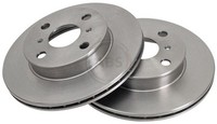 2X Bremsscheibe A.B.S. 15895 FüR Corolla Toyota Station Wagon Liftback Compact