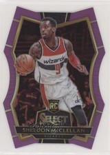 2016 Panini Select Premier Level Purple Prizm 62/99 Sheldon McClellan #171 s7f