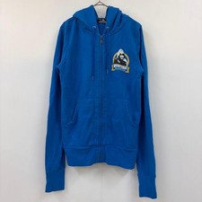 Hysteric Glamour Blue Cotton Zip-Up Hoodie Free Size Near Mint Condition
