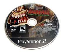 Rampage: Total Destruction (Sony PlayStation 2, 2006) Disc Only