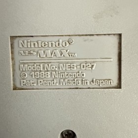 Official OEM Nintendo NES Max Turbo Controller Authentic Tested Working NES-027