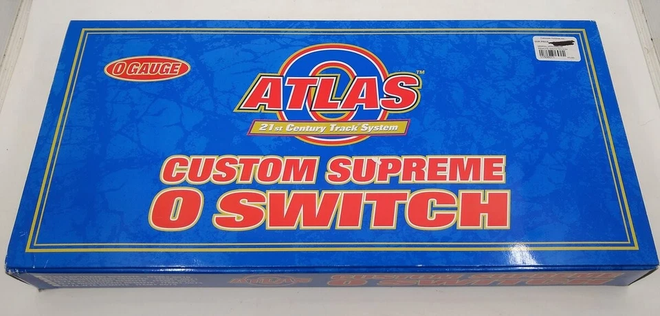 Atlas 6071 O Nickel Silver O-54 Right Hand Remote Control Switch Turnout EX/Box - Image 3 of 3