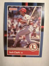 1988 Donruss - Jack Clark #183 St Louis Cardinals Card NM