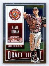2015 Panini Contenders #15 Blake Trahan Draft Ticket #/99