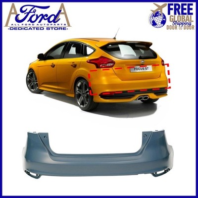FOR FORD FOCUS 2015-2018 REAR BUMPER PRIMED 5DR HATCHBACK OE NEW F1EZ-17906