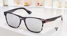 BMW BW0032 20C Grey Smoke Mirror 55 mm Navigator Men's Sunglasses