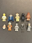 LEGO Star Wars Minifigures Lot Of 10 Minifigures Retired/rare No Cracks