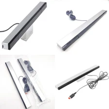 US 2 Pack 7.5FT Wired Infrared Sensor Bar for Nintendo Wii Wii U Remote