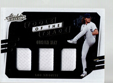 2021 Absolute Tools of the Trade Triple Swatches #TT3-DM Dustin May