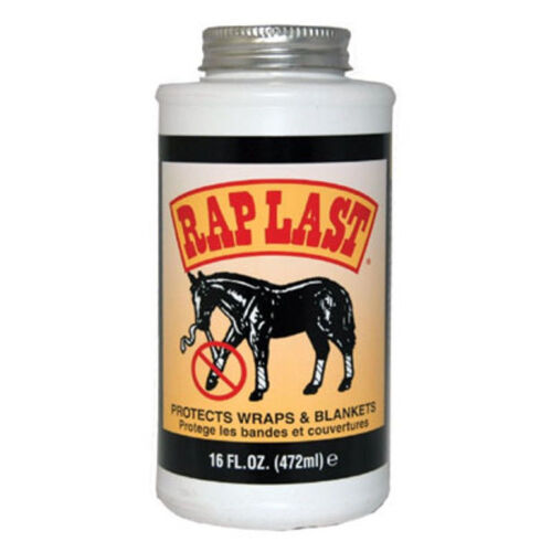 Rap Last with Sprayer 16 oz Prevents Horses Equine from Chewing Blankets Wraps - Afbeelding 1 van 1