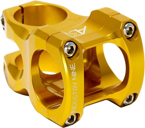 Industry Nine A318 MTB Mountain Bike Bicycle Stem Gold +/- 8 deg 31.8 x 30mm - Picture 3 of 3