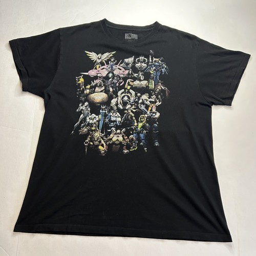 Blizzard Overwatch Men's L Graphic T Shirt Winston Tracer Reaper Widowmaker